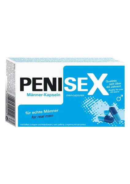 Supliment alimentar pentru bărbați JoyDivision - PENISEX, pentru îmbunătățirea performanței sexuale, 40 buc