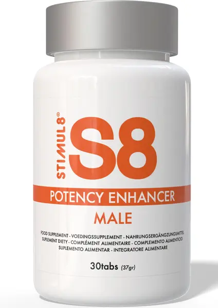 Supliment alimentar S8 - Potency Enhancer, pentru potență și perfomanțe sexuale îmbunătățite, 30 buc