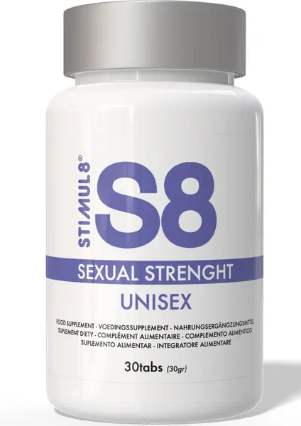 Supliment alimentar S8 - Sexual Strength, pentru susținerea sănătății sexuale, unisex, 30 buc