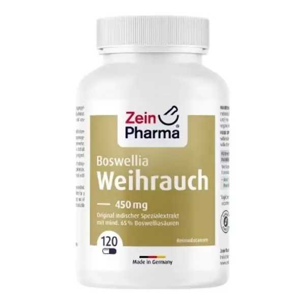 Supliment Alimentar, Zein Pharma, cu Extract din Tamaie Boswellia Serrata, pentru Sustinerea Articulatiilor, 120 capsule