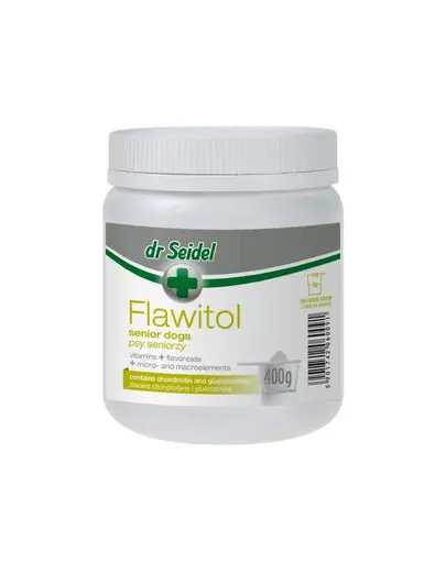 Supliment articulații câini seniori glucozamină DR SEIDEL Flawitol 400 g