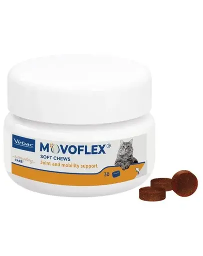 Supliment articulații pisici Virbac Movoflex 30 bucăți