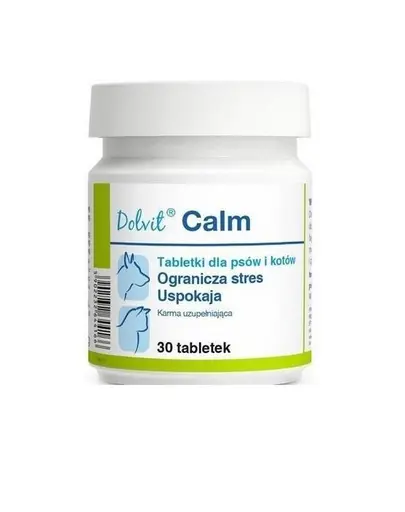 Supliment calmant pentru câini și pisici DOLFOS Dolvit Calm 30 tablete