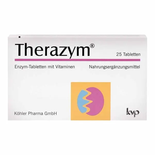 Supliment, Kohler Pharma, Therazym, Enzime Digestive, pentru Sustinerea Digestiei și Aportul de Enzime Naturale, 25 tablete
