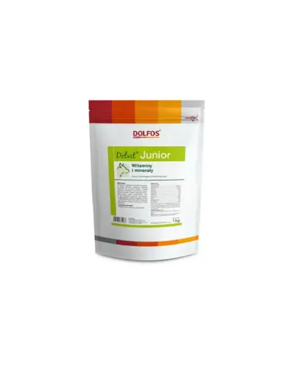 Supliment mineral-vitaminic pentru căței de la 3 săptămâni DOLFOS Dolvit Junior 1 kg
