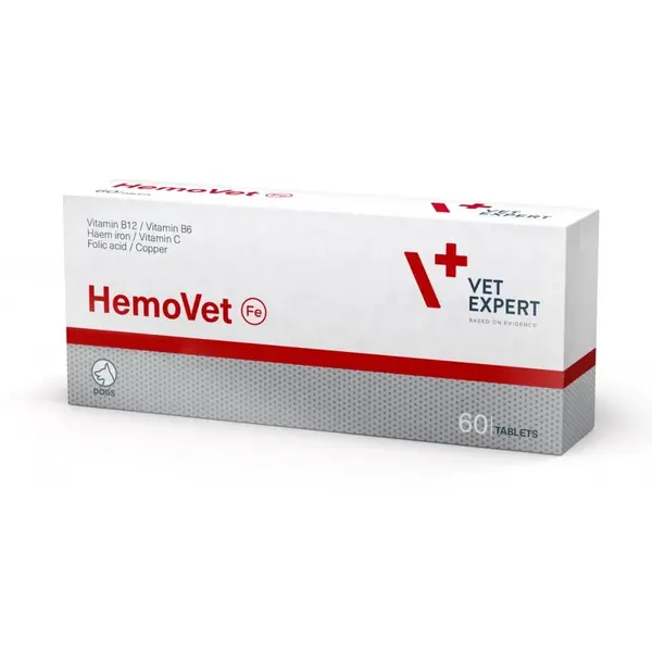 Supliment nutritiv pentru caini HemoVet 60 tab