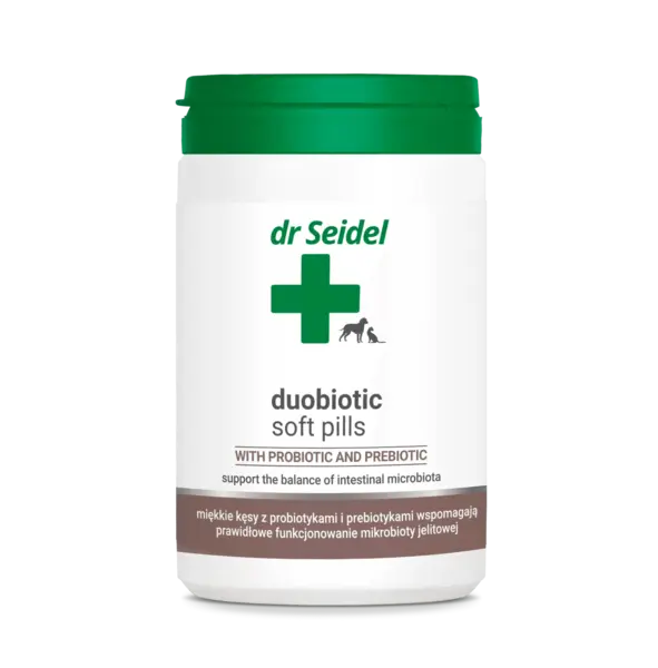 Supliment pentru caini pisici Dr Seidel Duobiotic Softpills 225 gr