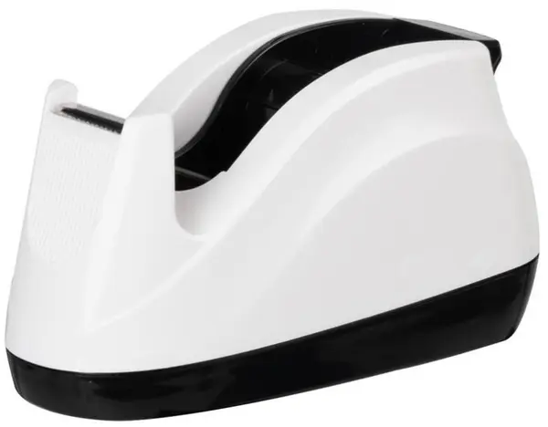 Suport adeziv Deli Vivid - E808, pentru adeziv 19 mm/33 m, alb