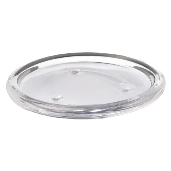 Suport Alb din Sticla Rotund pentru Lumanari si Difuzoare 25 x 90 mm, Bolsius