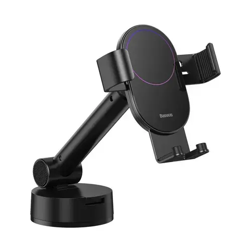 Suport Auto 2 in 1 Baseus Gravity, prindere la sistemul de ventilatie sau de bord, Negru