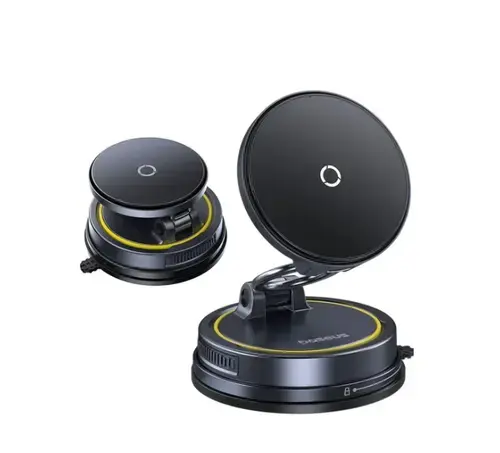 Suport auto cu incarcare Baseus PrimeTrip VC2 Flex Pro, 15 W (Negru)