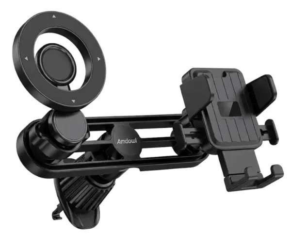 Suport auto dublu mobil cu brat reglabil si suport magnetic Andowl Q ZJ112