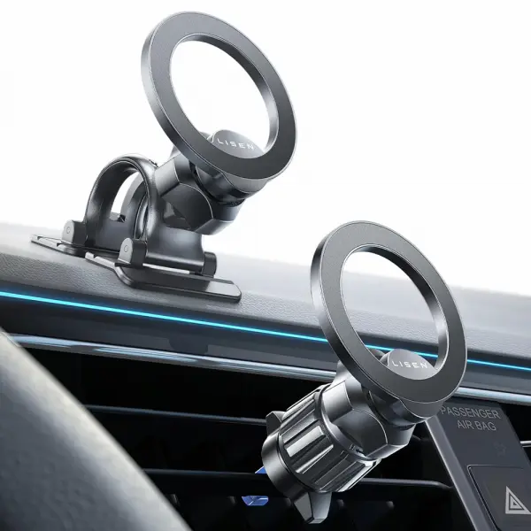 Suport Auto Magnetic Lisen, Universal, Negru YL0223110033
