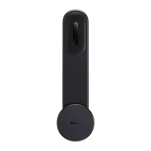 Suport auto magnetic pentru telefon, Baseus, TPR, Autoadeziv, Rotatie 360°, 212 x 60 x 15 mm, Negru