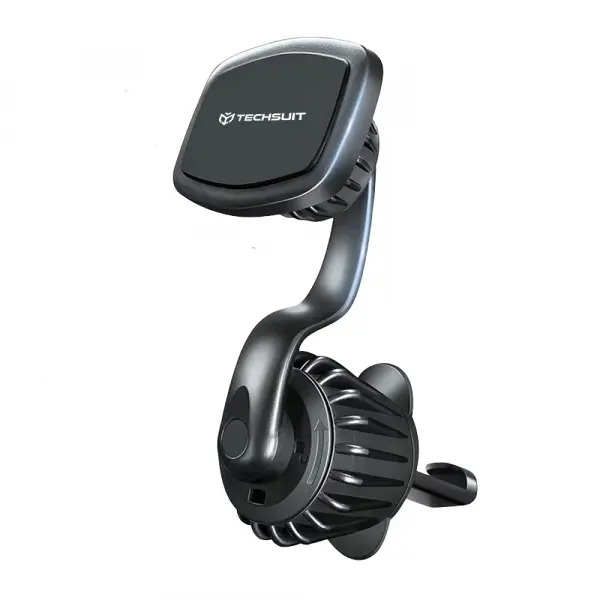 Suport Auto Magnetic Techsuit S3, Universal, Negru