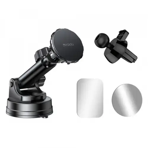 Suport Auto Magnetic Yesido C160, Universal (Negru)