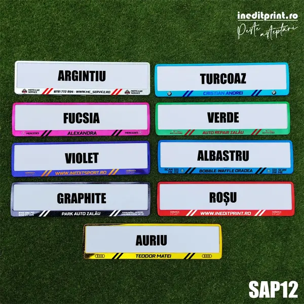 Suport auto personalizat COLOR - SAP12 Violet