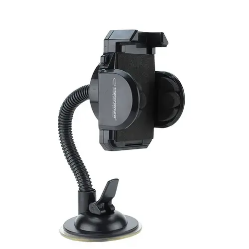 Suport auto universal Esperanza EMH105 ProCart, ajustabil, Negru