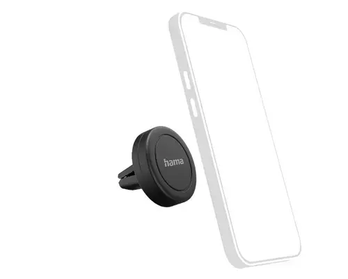 Suport auto universal pentru telefon Hama Magnet 201517 (Negru)