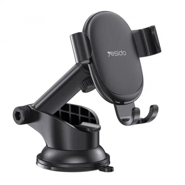 Suport Auto Yesido C120, 4inch - 6.5inch, Negru