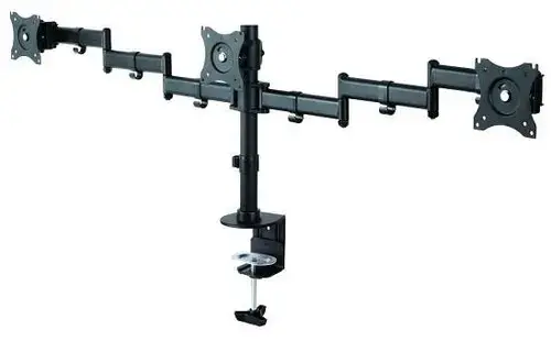 Suport Birou NewStar NM-D135D3BLACK, 10inch - 27inch, 24 kg (Negru)
