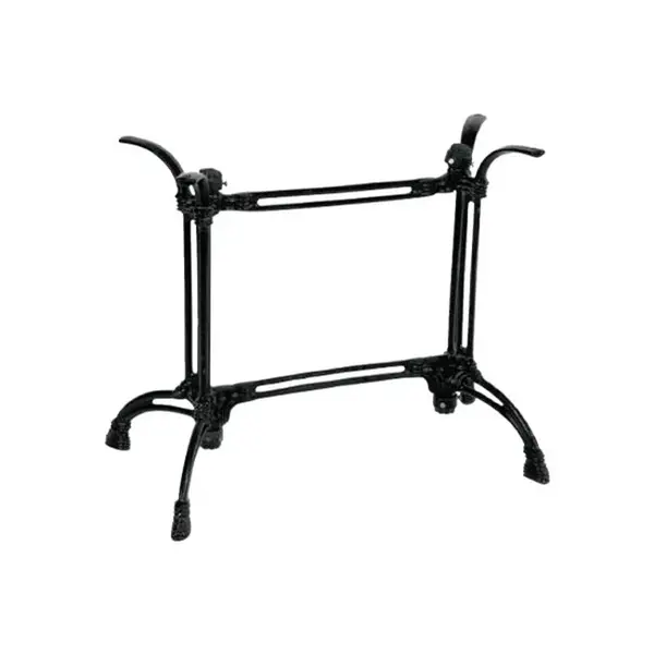 Suport blat masa Basa, Negru, 82x50x71 cm