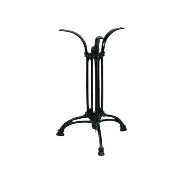 Suport blat masa Outil, Negru, 50x50x71 cm