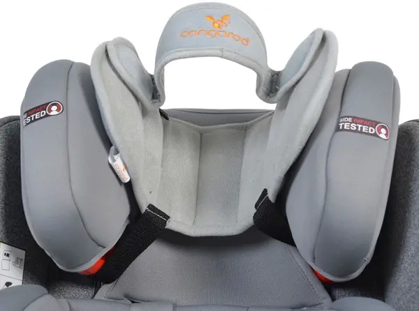 Suport cap pentru scaun auto Cangaroo - Shelter, gri