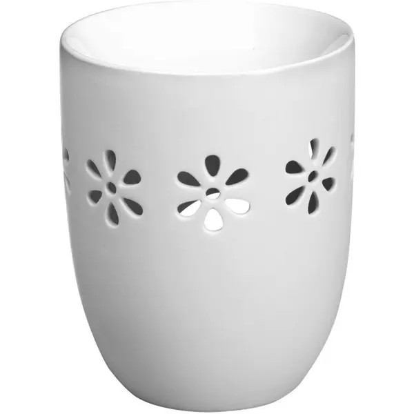 Suport Ceramic Oval cu Model Floricele