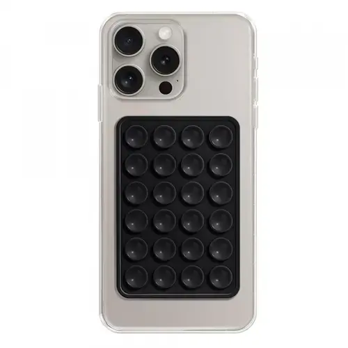 Suport cu ventuze Techsuit SB-PAD (Negru)