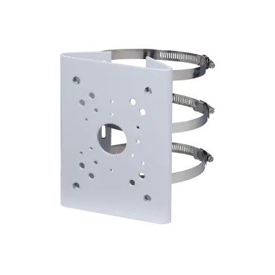 Suport Dahua cu coliere pentru montare camere bullet si speed dome pe stalp, diametru stalp de la 80 la 150mm, maxim 10 kg, PFA150