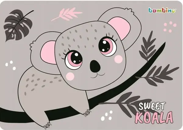Suport de birou cu două fețe Bambino Premium Koala - A3, laminat