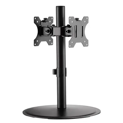 Suport de birou pentru doua televizoare / monitoare Techly ICA-LCD 402, 17 - 32 inch (Negru)