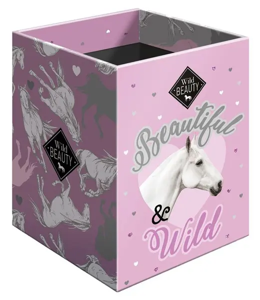 Suport de creioane pentru birou Lizzy Card Wild Beauty Purple