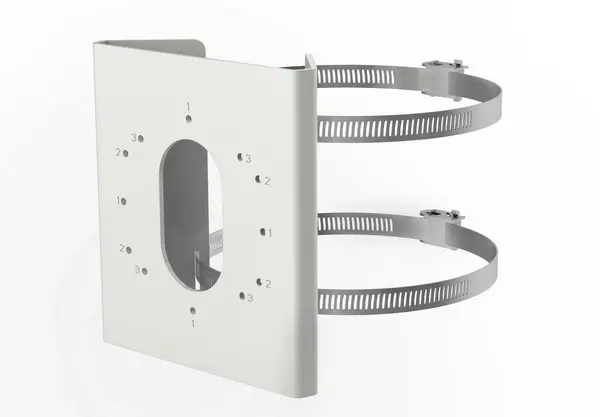 Suport de montaj pe stalp pentru camere de supraveghere, 144 x 131.6 x 44.3 mm, Safer SAF-1275ZJ-S-SUS