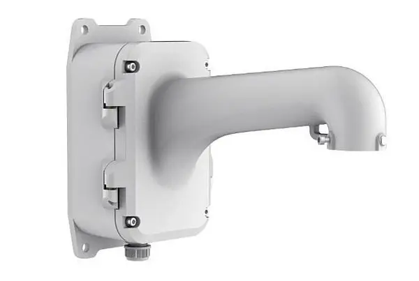 Suport de montare pe perete cu cutie de jonctiune Hikvision DS-1604ZJ-BOX, 395.5 x 281.2 x 170.7 mm, aliaj de aluminiu
