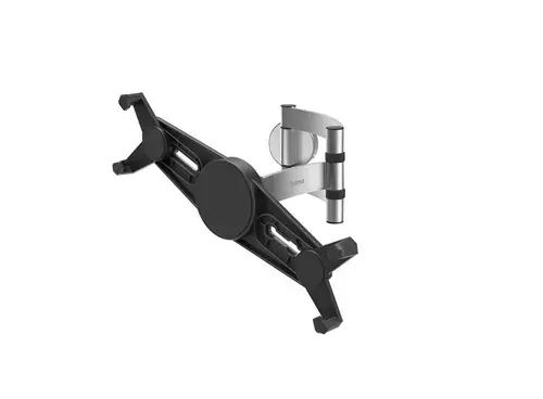 Suport de perete Hama pentru tablete de la 7–11inch, pivotant (Negru/Argintiu)