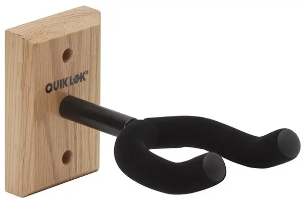 Suport de perete pentru chitară Quik Lok - GSW001, maro