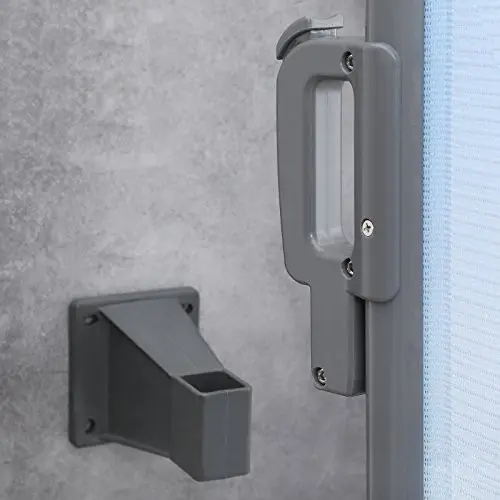 Suport de perete pentru fixarea jaluzelelor, Songmics, Gri, 13x8.2x9.2 cm