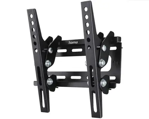 Suport de perete pentru TV Hama 220804, inclinat, 19inch-46inch, 25 kg (Negru)