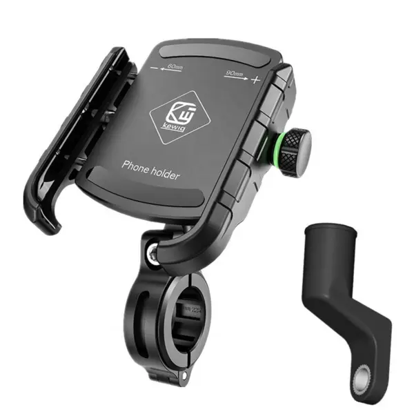 Suport de telefon pentru Bicicleta Motocicleta Scuter Trotineta, montare sigura, constructie durabila, FIXATO, Negru