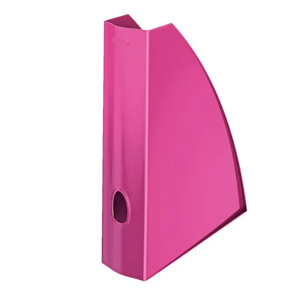 Suport documente vertical polistiren Leitz diverse culori Suport documente vertical polistiren Leitz diverse culori roz metalizat