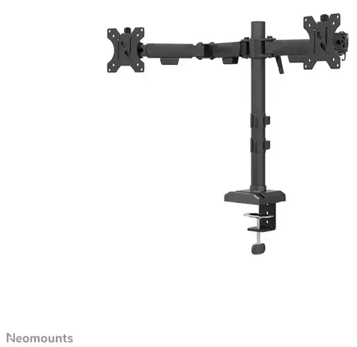 Suport dublu mononitoare birou Neomounts DS60-600BL2, 10inch-32inch, 8 kg - monitor (Negru)