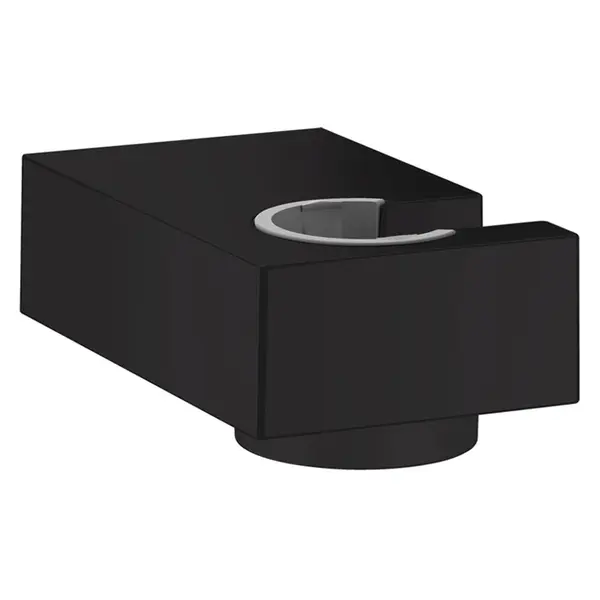 Suport dus negru mat Hansgrohe, Porter E