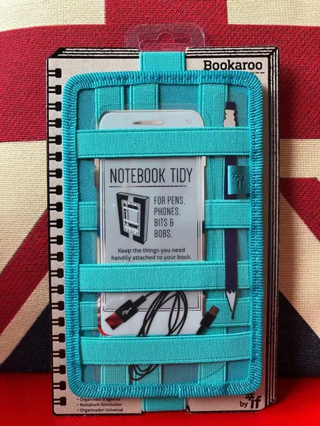 Suport elastic pentru carnet - Tidy - Turquoise | If (That Company Called)