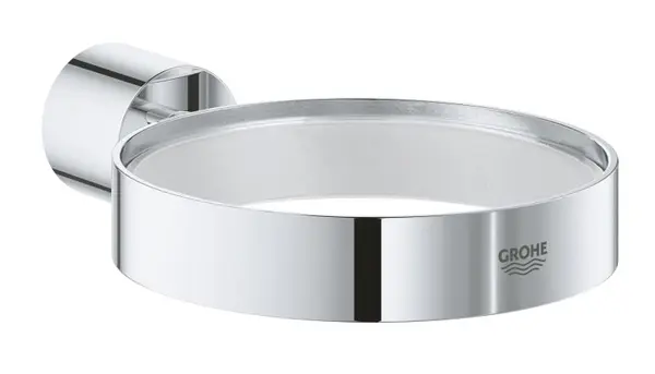 Suport Grohe Atrio 40305003, montare pe perete, fixare ascunsa, pentru savoniera, Crom
