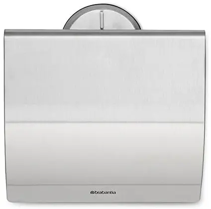 Suport hârtie igienică Brabantia - Profile, Matt Steel
