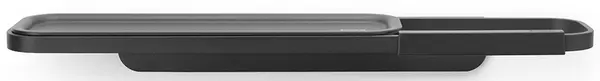 Suport hârtie igienică cu raft Brabantia - MindSet, Mineral Infinite Grey