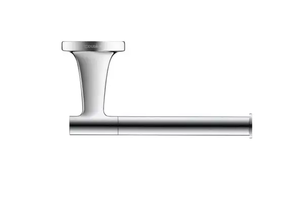 Suport hartie igienica Duravit Starck T 0099371000, montare pe perete, metal, Crom lucios