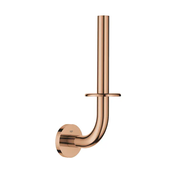 Suport hartie igienica Grohe Essentials 40385DA1, montare pe perete, 1 rola, fixare ascunse, lucios, Warm Sunset